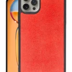 Uray store Apple iPhone 15 Pro Kılıf Aras Deri Kapak - Kırmızı