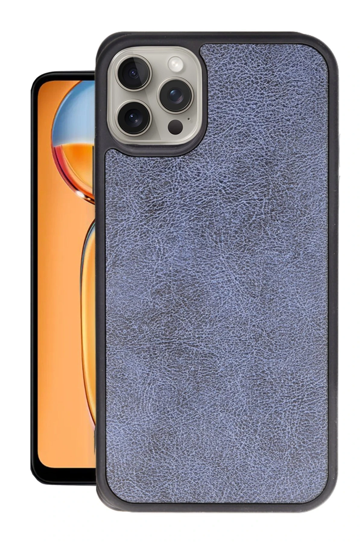 newface-iphone-15-pro-kilif-aras-deri-kapak-lacivert-default Uray store Apple iPhone 15 Pro Kılıf Aras Deri Kapak - Lacivert - Görsel 1