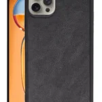 Uray store Apple iPhone 15 Pro Kılıf Aras Deri Kapak - Siyah