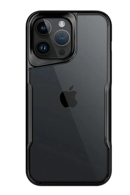 Uray store Apple iPhone 15 Pro Kılıf Boyi Silikon Kapak - Siyah