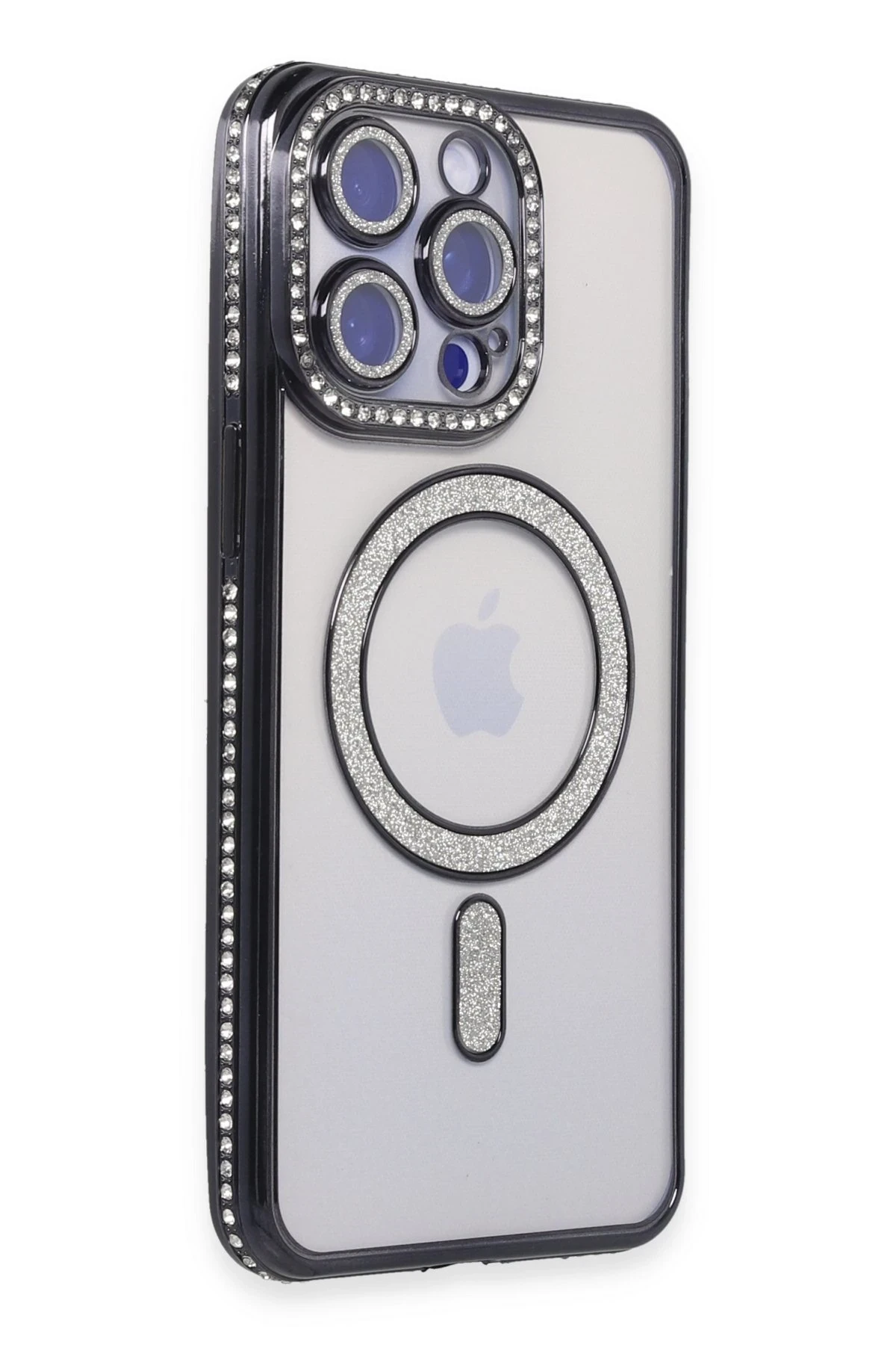 newface-iphone-15-pro-kilif-joke-simli-magneticsafe-kilif-siyah-default Uray store Apple iPhone 15 Pro Kılıf Joke Simli Magneticsafe Kılıf - Siyah - Görsel 1