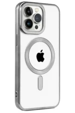 Uray store Apple iPhone 15 Pro Kılıf Kronos Magsafe Kapak - Titanyum Gri - Görsel 2