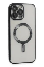 Uray store Apple iPhone 15 Pro Kılıf Kross Magneticsafe Kapak - Siyah - Görsel 2