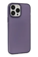 Uray store Apple iPhone 15 Pro Kılıf Modos Metal Kapak - Derin Mor - Görsel 2