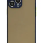 Uray store Apple iPhone 15 Pro Kılıf Montreal Silikon Kapak - Lacivert