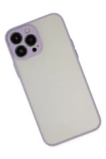 Uray store Apple iPhone 15 Pro Kılıf Montreal Silikon Kapak - Mor - Görsel 2