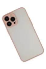 Uray store Apple iPhone 15 Pro Kılıf Montreal Silikon Kapak - Pembe - Görsel 3
