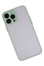 Uray store Apple iPhone 15 Pro Kılıf Montreal Silikon Kapak - Turkuaz - Görsel 2