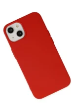 Uray store Apple iPhone 15 Pro Kılıf Nano içi Kadife Silikon - Kırmızı - Görsel 3