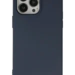 Uray store Apple iPhone 15 Pro Kılıf Nano içi Kadife Silikon - Lacivert