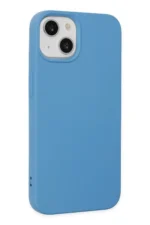 Uray store Apple iPhone 15 Pro Kılıf Nano içi Kadife Silikon - Mavi - Görsel 2