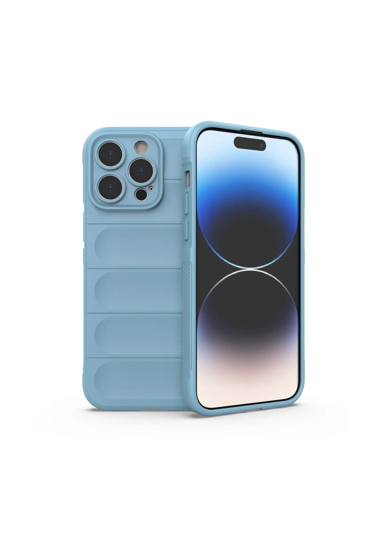 newface-iphone-15-pro-kilif-optimum-silikon-sky-blue-default Uray store Apple iPhone 15 Pro Kılıf Optimum Silikon - Sky Blue - Görsel 1