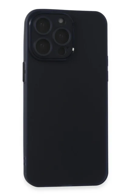 Uray store Apple iPhone 15 Pro Kılıf Puma Silikon - Lacivert