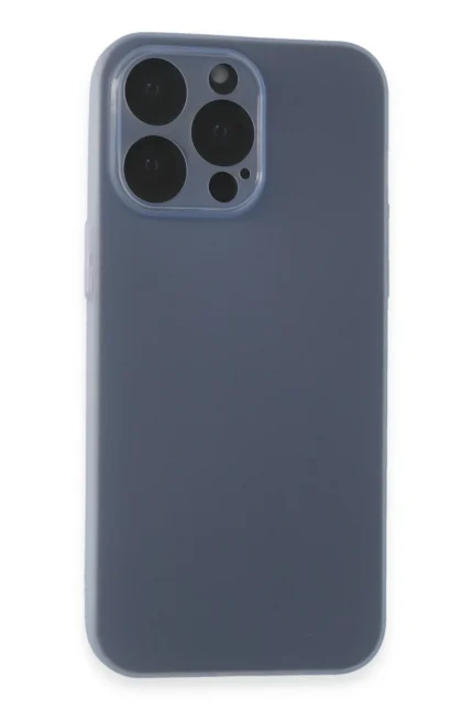 Uray store Apple iPhone 15 Pro Kılıf Puma Silikon - Mavi