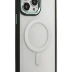Uray store Apple iPhone 15 Pro Kılıf Room Magneticsafe Silikon - Köknar Yeşili