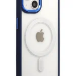 Uray store Apple iPhone 15 Pro Kılıf Room Magneticsafe Silikon - Lacivert