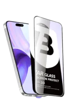 Uray store Apple iPhone 15 Pro Max Bilvis 5D Super Clear Diamond Cam Ekran Koruyucu - Görsel 2