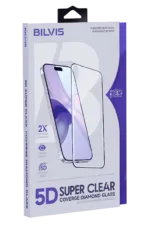 Uray store Apple iPhone 15 Pro Max Bilvis 5D Super Clear Diamond Cam Ekran Koruyucu