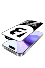 Uray store Apple iPhone 15 Pro Max Bilvis 5D Super Clear Diamond Cam Ekran Koruyucu - Görsel 3