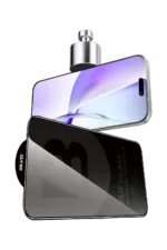 Uray store Apple iPhone 15 Pro Max 5D Privacy Diamond Hayalet Cam Ekran Koruyucu - Görsel 5