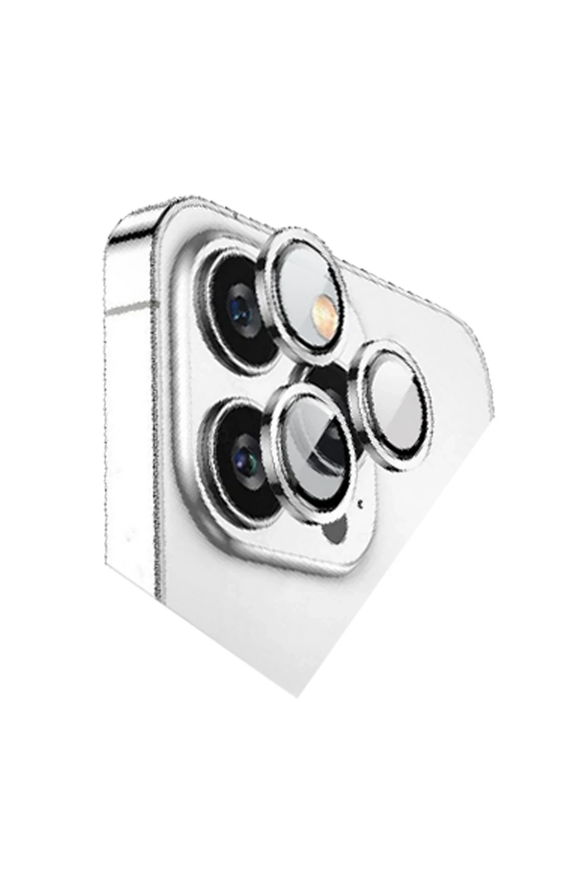 newface-iphone-15-pro-max-bilvis-titan-kamera-lens-gumus-default Uray store Apple iPhone 15 Pro Max Bilvis Titan Kamera Lens - Gümüş - Görsel 1