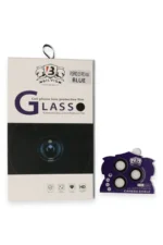 Uray store Apple iPhone 15 Pro Max Bilvis Titan Kamera Lens - Lacivert