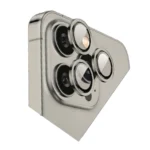 Uray store Apple iPhone 15 Pro Max Bilvis Titan Kamera Lens - Titan Gri