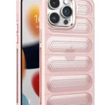 Uray store Apple iPhone 15 Pro Max Kılıf Airmax Silikon Kapak - Pembe