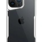 Uray store Apple iPhone 15 Pro Max Kılıf Boyi Silikon Kapak - Gümüş