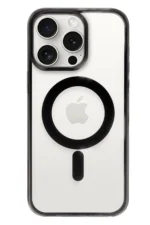 Uray store Apple iPhone 15 Pro Max Kılıf Erozi Magsafe Kapak - Siyah - Görsel 2