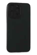 Uray store Apple iPhone 15 Pro Max Kılıf Loop Deri Silikon - Yeşil