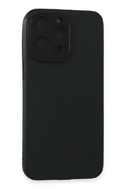 Uray store Apple iPhone 15 Pro Max Kılıf Loop Deri Silikon - Yeşil