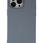 Uray store Apple iPhone 15 Pro Max Kılıf Nano içi Kadife Silikon - Gri
