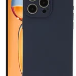 Uray store Apple iPhone 15 Pro Max Kılıf Nano içi Kadife Silikon - Lacivert