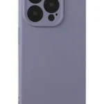 Uray store Apple iPhone 15 Pro Max Kılıf Nano içi Kadife Silikon - Lila