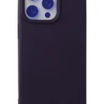 Uray store Apple iPhone 15 Pro Max Kılıf Nano içi Kadife Silikon - Mor