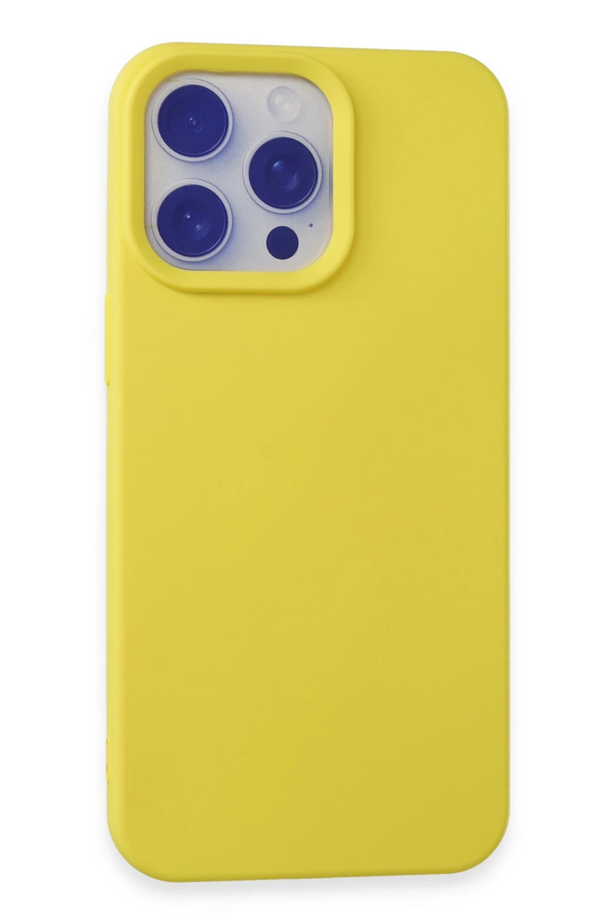 newface-iphone-15-pro-max-kilif-nano-ici-kadife-silikon-sari-default Uray store Apple iPhone 15 Pro Max Kılıf Nano içi Kadife Silikon - Sarı - Görsel 1