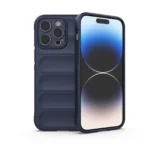 Uray store Apple iPhone 15 Pro Max Kılıf Optimum Silikon - Lacivert