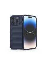 Uray store Apple iPhone 15 Pro Max Kılıf Optimum Silikon - Lacivert