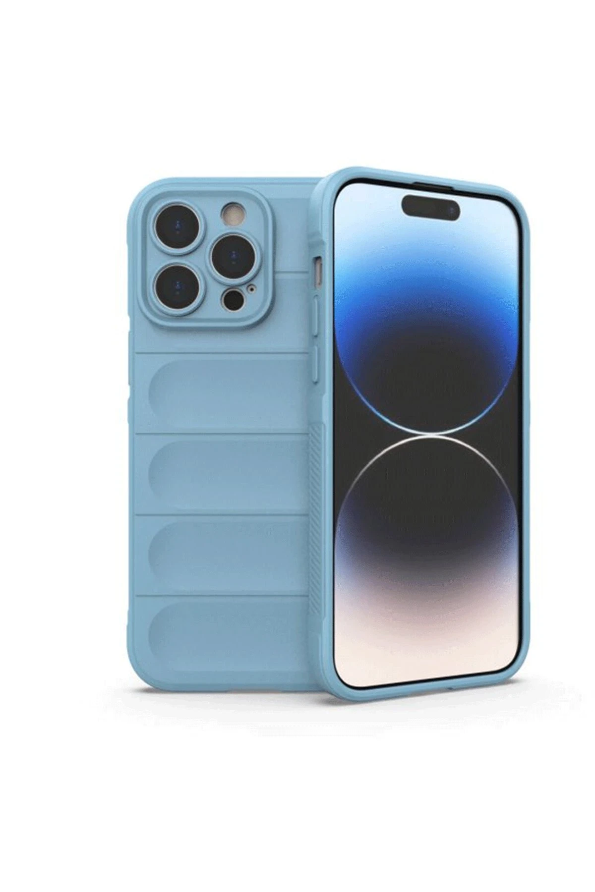 newface-iphone-15-pro-max-kilif-optimum-silikon-sky-blue-default Uray store Apple iPhone 15 Pro Max Kılıf Optimum Silikon - Sky Blue - Görsel 1