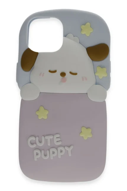 Uray store Apple iPhone 15 Pro Max Kılıf Poky Karakter Silikon Kapak - Desen 9