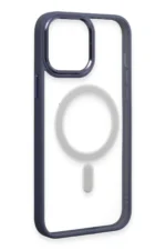 Uray store Apple iPhone 15 Pro Max Kılıf Room Magneticsafe Silikon - Sierra Blue - Görsel 4