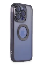 Uray store Apple iPhone 15 Pro Max Kılıf Slot Silikon - Mor - Görsel 2
