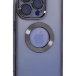 Uray store Apple iPhone 15 Pro Max Kılıf Slot Silikon - Mor