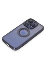 Uray store Apple iPhone 15 Pro Max Kılıf Slot Silikon - Mor - Görsel 4