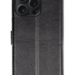 Uray store Apple iPhone 15 Pro Max Kılıf Trend S Plus Kapaklı Kılıf - Siyah
