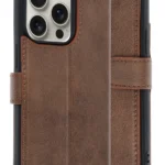 Uray store Apple iPhone 15 Pro Max Kılıf Trend S Plus Kapaklı Kılıf - Taba