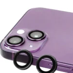 Uray store Apple iPhone 15 Raze Metal Kamera Lens - Siyah