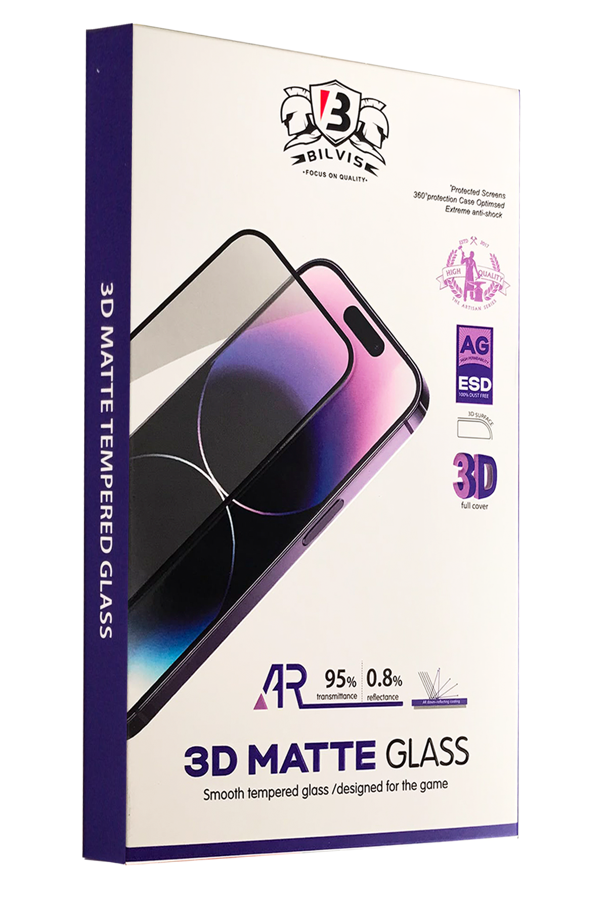 newface-iphone-16-bilvis-3d-mat-cam-ekran-koruyucu-default Uray store Apple iPhone 16 Bilvis 3D Mat Cam Ekran Koruyucu - Görsel 1