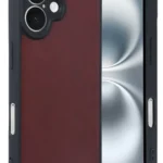 Uray store Apple iPhone 16 Kılıf Aras Deri Kapak - Bordo